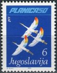 (1985) MiNr. 2097 ** - Jugoslávie - 50 let ve skocích na lyžích v Planici