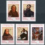 (1992) MiNr. 1051 - 1055 ** - Vatikán - 500. výročí objevení Ameriky a christianizace: Malování  www.tgw.cz