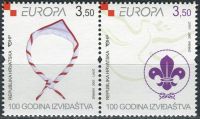 (2007) MiNr. 805 - 806 **- Chorvatsko - 2-bl - Europa: Skaut