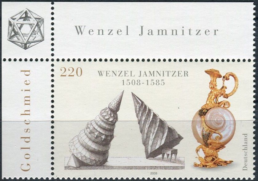 (2008) MiNr. 2639 ** - 220 C - Německo - 500. výročí narození Václava Jamnitzera