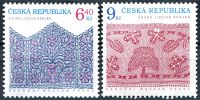(2003) č. 352 - 353 ** - Česká republika - Tradice lidové tvorby: Krajky