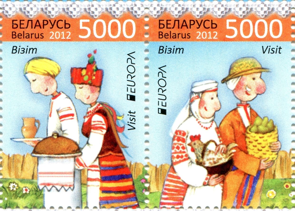 (2012) MiNr. 912 - 913 **- BYN 5000 - Bělorusko - Europa