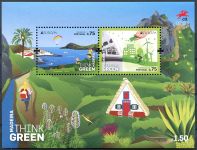 (2016) MiNr. 364 - 365 ** - Portugalsko Madeira - BLOCK 66 - Europa: Myslíme zeleně