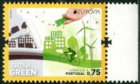 (2016) MiNr. 4134 ** - 0,75 € - Portugalsko - Evropa: Myslíme zeleně