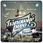 Tišnovské pivo - 10% Tišnovák (samolepky) A+B