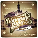 Tišnovské pivo - 12% Tišnovan (samolepky) A+B