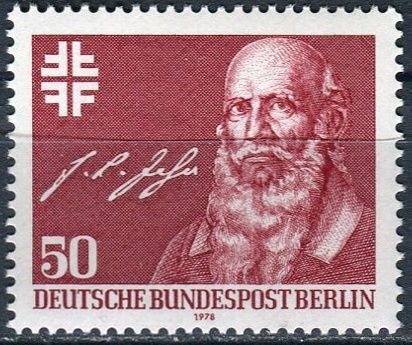 (1978) MiNr. 570 ** - Berlín - západní -200. narozeniny Friedricha Ludwiga Jahna 