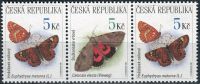 (1999) č. 211-212 ** - ČR - 3-bl - Ochrana přírody ptáci, motýli - H +S+H
