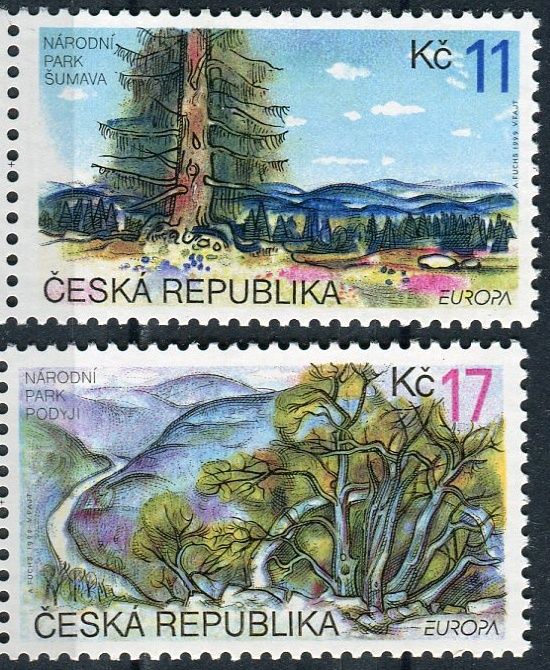 (1999) č. 216 - 217 ** - ČR - EUROPA - Přírodní rezervace