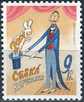 Česká pošta (2001) č. 280 ** - Česká republika - První známka třetího tisíciletí
