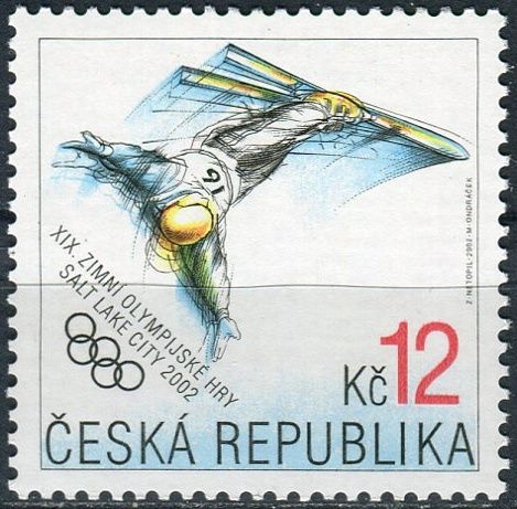 Česká pošta (2002) č. 314 ** - Česká republika - XIX. ZOH v Salt Lake City
