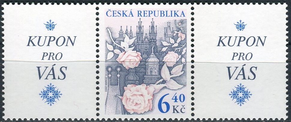 (2003) č. 354 ** - Česká republika - Růže nad Prahou - K1 + zn. + K1