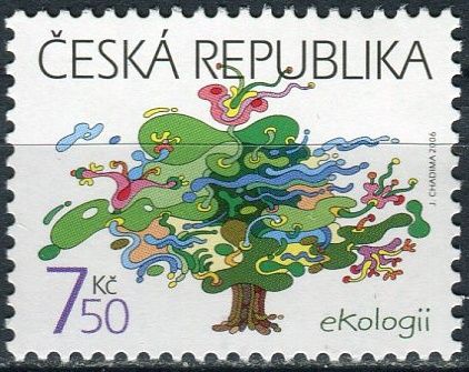 Česká pošta (2006) č. 489 ** - Česká republika - Ekologie