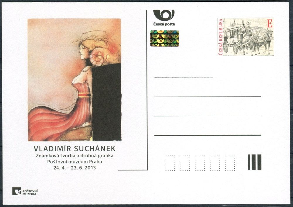 Česká pošta (2013) CDV 130 ** - PM 92 - Vladimír Suchánek