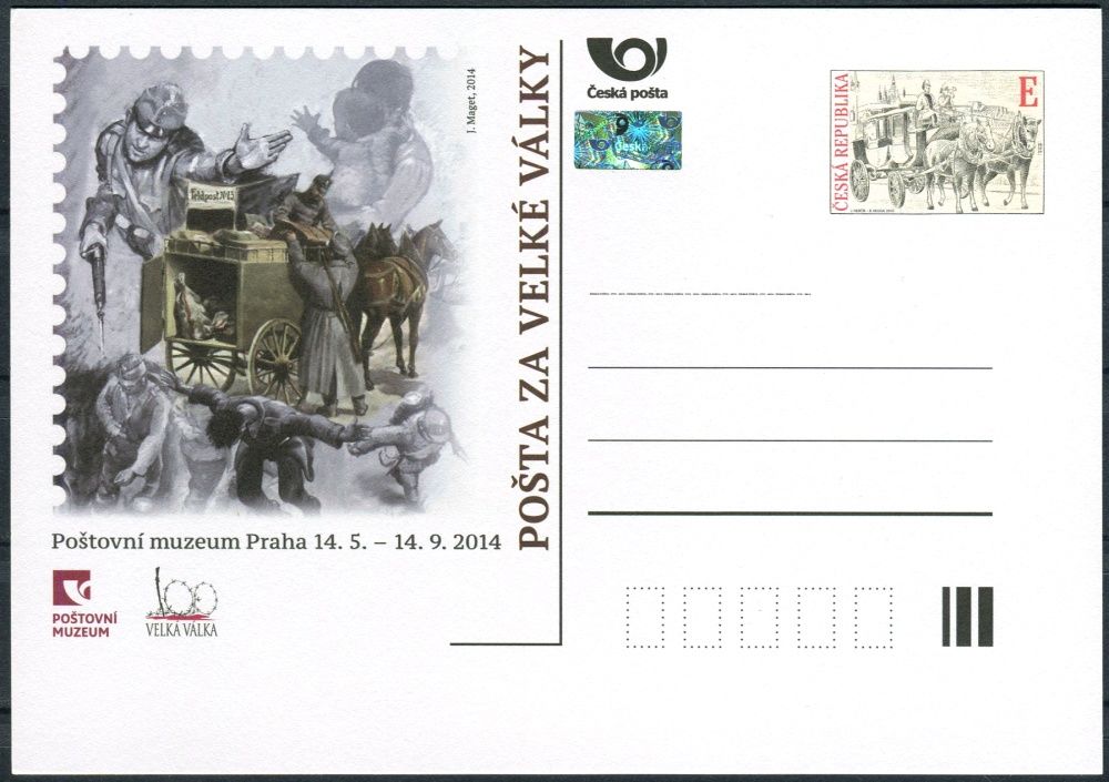 (2014) CDV 130 ** - PM 100 - Pošta za velké války