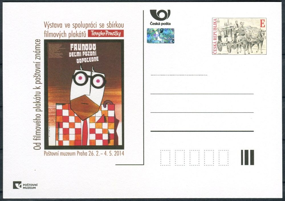 Česká pošta (2014) CDV 130 ** - PM 98 - Od filmového plakátu k poštovní známce