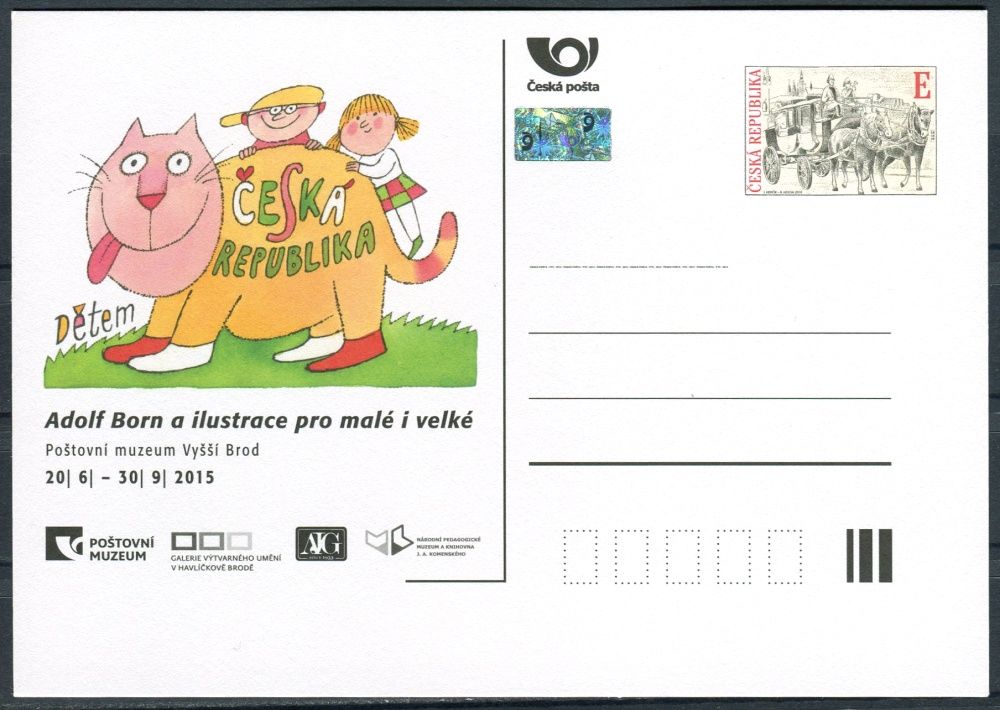 Česká pošta (2015) CDV 130 ** - PM 105 - Adolf Born