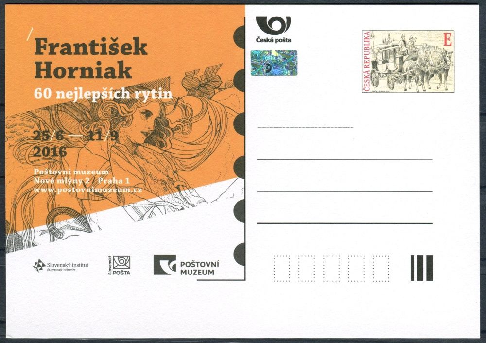 Česká pošta (2016) CDV 130 ** - PM 111 - František Horniak