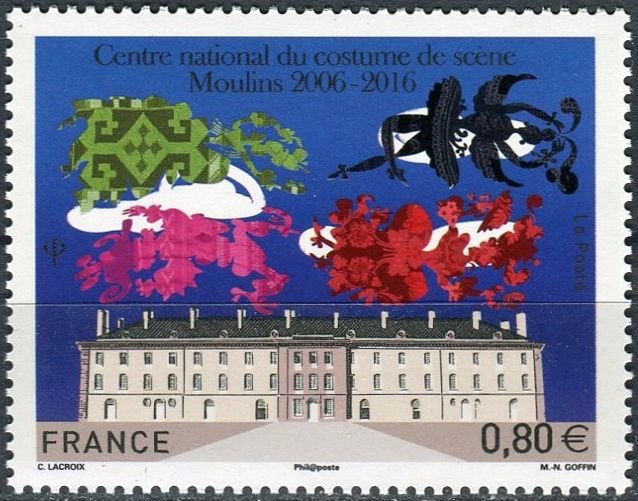 Post France (2016) MiNr. 6426 ** - Francie - 10 let Národní muzeum divadelních kostýmů