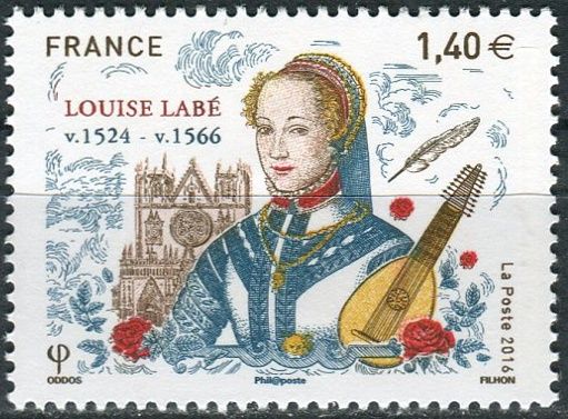 (2016) MiNr. 6471 ** - Francie - 450. výročí úmrtí Louise Labé