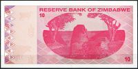 Zimbabwe - (P 94) 10 dollars (2009) - UNC