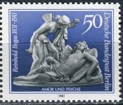 (1981) MiNr. 647 ** - Berlín - západní - 150. narozeniny Reinhold Begas