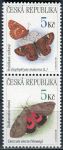(1999) č. 211-212 ** - ČR - 2-bl - Ochrana přírody motýli 