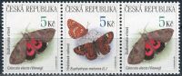 (1999) č. 211-212 ** - ČR - 3-bl - Ochrana přírody ptáci, motýli 