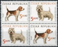 (2001) č. 298 - 299 ** - Česká republika - 4-bl - Chovatelství - psi