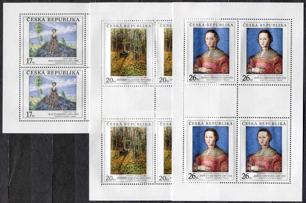 Česká pošta (2003) PL 383 - 385 ** - Česká republika - Umění 2003