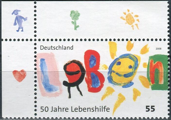 (2008) MiNr. 2702 ** - Německo - 50 roků konfederace Life Help