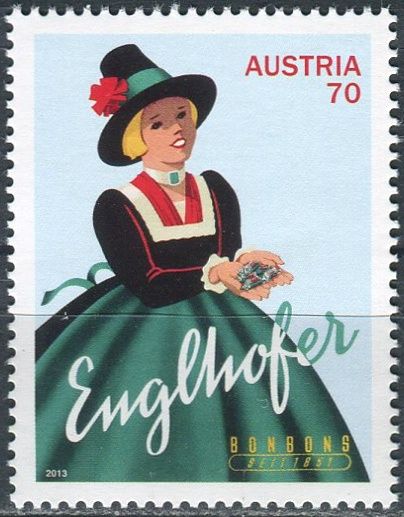 (2013) MiNr. 3098 ** - Rakousko -  Klasická obchodní značka (VIII): Englhofer cukrovinky