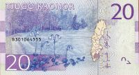 Švédsko - (P 20) 20 Kronor (2014) - UNC