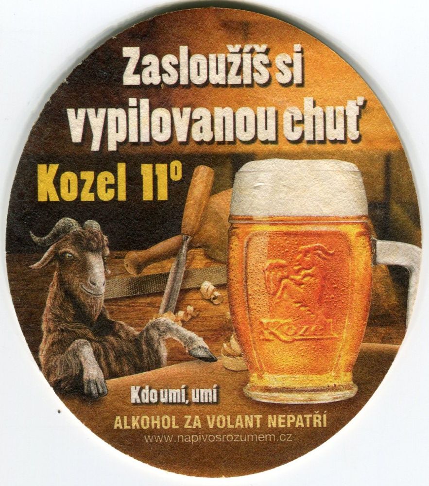Velké Popovice - Velkopopovický kozel - Zasloužíš si vypilovanou chuť