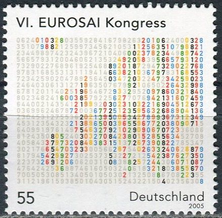 (2005) MiNr. 2470 ** - Německo - Kongres nejvyšších evropských kontrolních orgánů (EUROSAI)