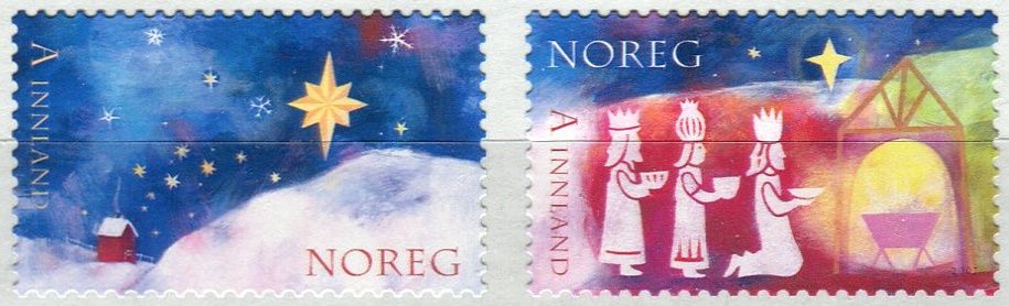 (2007) MiNr. 1633 - 1634 ** - Norsko - Vánoce
