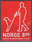 (2009) MiNr. 1699 ** - Norsko - 100 let norské slepecké společnosti