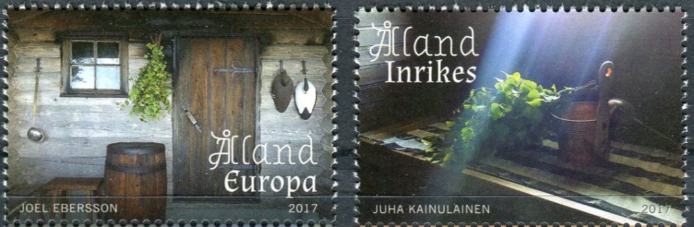 Posti Aland (2017) MiNr. 440 - 441 ** - Aland - Finské sauny