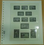 (1966 - 1967) Francie - Ročníkové listy bez známek - MiNr. 1534-1608 ** - v listech Lindner č. 20 - 25