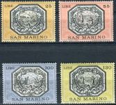 (1972) MiNr. 999 - 1002 ** - San Marino - Legenda o sv. Marinus