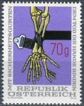 (1975) MiNr. 1483 ** - Rakousko - bezpečnostní pás