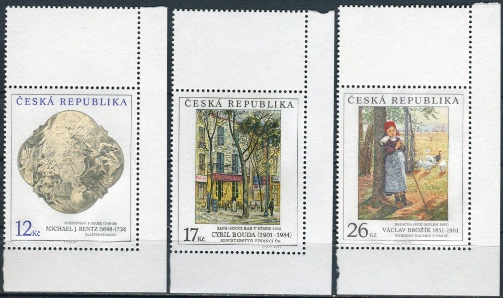 (2001) č. 309 - 311 ** - Česká republika - Umění 2001 - KH