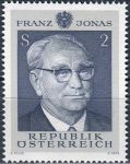 (1969) MiNr. 1315 ** - Rakousko - 70. narozeniny Franze Jonase