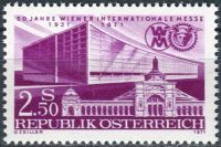 (1971) MiNr. 1368 ** - Rakousko - 50 let vídeňského mezinárodního veletrhu