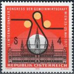 (1972) MiNr. 1388 ** - Rakousko - Mezinárodní kongres ekonomiky, Vídeň