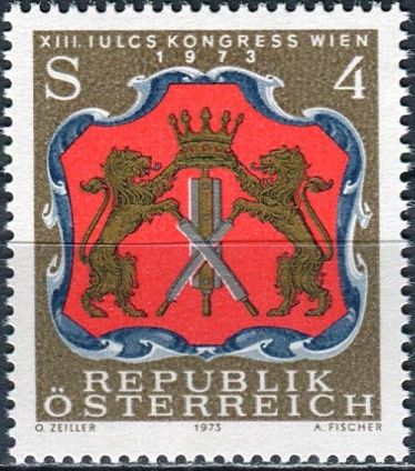 (1973) MiNr. 1422 ** - Rakousko - Kongres IULCS ve Vídni