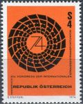 (1974) MiNr. 1453 ** - Rakousko - Kongres Mezinárodní unie silniční dopravy (IRU)