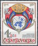 (1980) č. 2442 ** - ČSSR - 35. výročí založení OSN