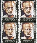 (2009) MiNr. 2803 ** - Rakousko - 4-bl - Rakušané v Hollywoodu: Fred Zinnemann