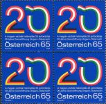 (2009) MiNr. 2823 ** - Rakousko - 4-bl - 20 roků otevřené hranice Maďarska - Rakouska